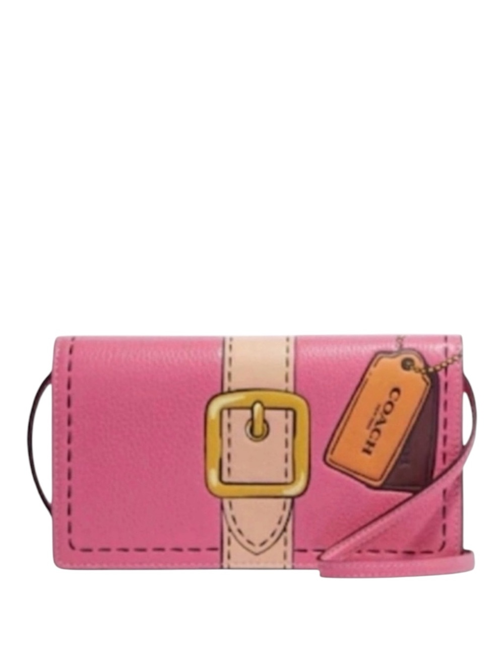 Coach Anna Fold-Over Crossbody-EUC